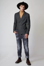 STEFAN CROSSBODY CHECK JACKET
