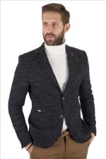 TEXTURED CHECK BLAZER - Image 2