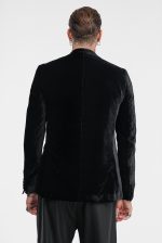 STEFAN VELVET ELASTIC SLIM FIT BLAZER - Image 5