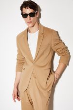 STEFAN ELASTIC SLIM FIT TEXTURED BLAZER - Image 3