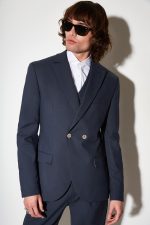 STEFAN ELASTIC SLIM FIT TEXTURED BLAZER - Image 9
