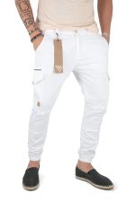STEFAN CARGO TROUSERS WITH POCKET ZIP - Image 2
