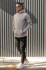 HENRY  ZIP THROUGH HOODIE TRIANGLE LOGO - Image 8