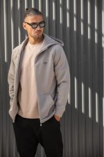 HENRY  ZIP THROUGH HOODIE TRIANGLE LOGO - Image 10