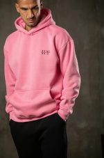 HENRY OVER BACK EMBROIDERED HOODIE LOGO