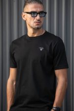 HENRY TRIANGLE SMALL LOGO TEE