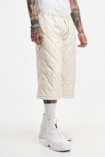 STEFAN CREAM QUILTED PUFFER SHORT - Image 4