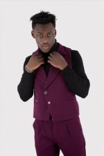 STEFAN CROSS BUTTONED VEST - Image 4