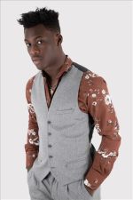 WOOL TEXTURED VEST - Image 2