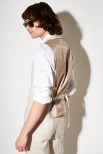 STEFAN MELANGE TEXTURED VEST - Image 4