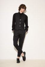 STEFAN MELANGE TEXTURED VEST - Image 6
