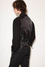 STEFAN MELANGE TEXTURED VEST - Image 8