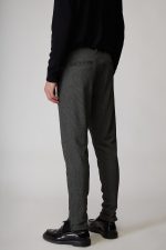 STEFAN BIRDS-EYE TEXTURED TROUSERS - Image 3