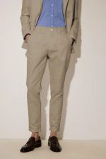 STEFAN MELANGE TEXTURED TROUSERS