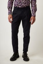 STEFAN ELASTIC SLIM FIT PLEATS TROUSERS - Image 5