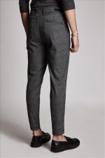 STEFAN WOOL TEXTURED CHECK TROUSERS - Image 6