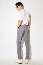 STEFAN STRIPED TEXTURED TROUSERS - Image 4