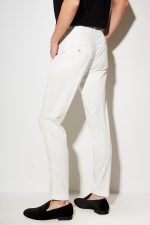 STEFAN ELASTIC SLIM FIT PLEATS TROUSERS - Image 4