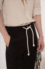 STEFAN COMFORT TEXTURED TROUSERS - Image 4