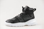 STEFAN LEATHER HIGH TOP VELCRO SNEAKERS - Image 2