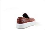 STEFAN LACELESS LEATHER EMBOSED SHOES - Image 7