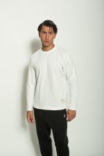 HACKERS WAFFLE LONG SLEEVE LOGO TEE