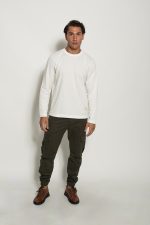 HACKERS WAFFLE LONG SLEEVE LOGO TEE - Image 4