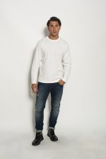 HACKERS WAFFLE LONG SLEEVE LOGO TEE - Image 5