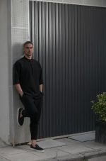 HENRY COMFORT TEXTURED TROUSERS - Image 4