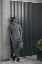 HENRY COMFORT TEXTURED TROUSERS - Image 8