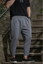 HENRY COMFORT TEXTURED TROUSERS - Image 9