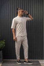 HENRY COMFORT TEXTURED TROUSERS - Image 5