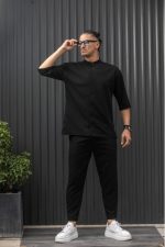 HENRY COMFORT TEXTURED TROUSERS - Image 8