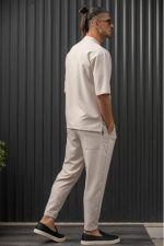 HENRY S/S EASYWEAR STAND UP COLLAR SHIRT - Image 5