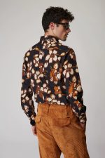 STEFAN FLORAL EARTHY FALL SHIRT - Image 3