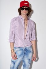 STEFAN STRIPED SLIM FIT SHIRT - Image 2