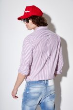 STEFAN STRIPED SLIM FIT SHIRT - Image 3