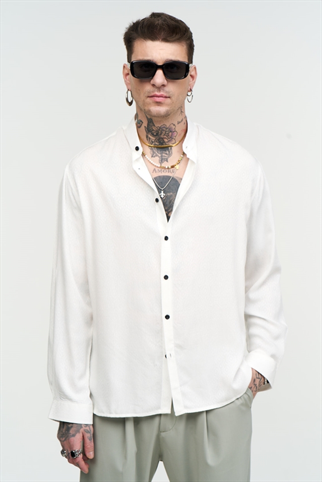 STEFAN THE VISCOSE PRINTED SHIRT