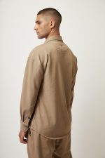 STEFAN GRAPHITE TEXTURED OVERSHIRT - Image 4