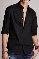 STEFAN SIGNATURE MAO COLLAR SHIRT - Image 3