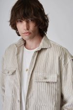 STEFAN STONED CORDUROY OVERSHIRT - Image 4