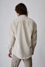STEFAN STONED CORDUROY OVERSHIRT - Image 5