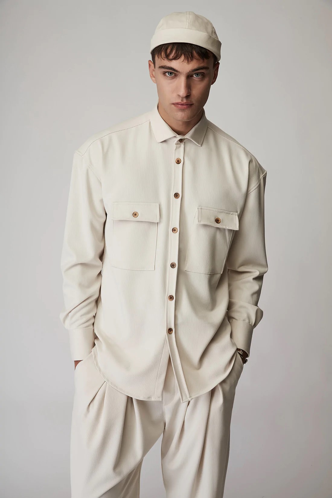 STEFAN EASYWEAR CORDUROY OVERSHIRT