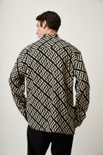 STEFAN VOLUME PATTERNED SHIRT - Image 5