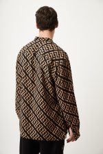 STEFAN VOLUME PATTERNED SHIRT - Image 8