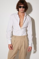 STEFAN CIRCLE TEXTURED SHIRT - Image 2