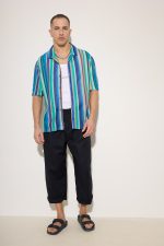 STEFAN DREAMLAND STRIPED S/S SHIRT - Image 8