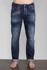 SCINN CHAIN BAGGY FIT CROPPED JEANS