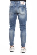 RIPPED SLIM FIT FADED JEANS - Image 4
