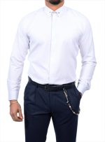 DZINE OXFORD COLLAR METAL SHIRT - Image 2
